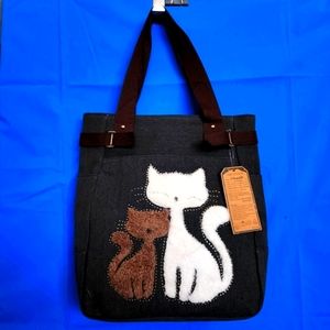 Kitty Tote Purse